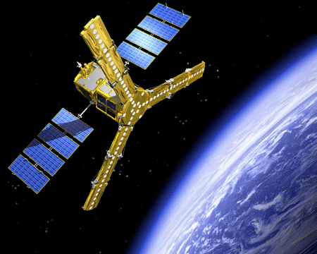Jedna z družíc v rámci čínskeho satelitného navigačného systému BeiDou